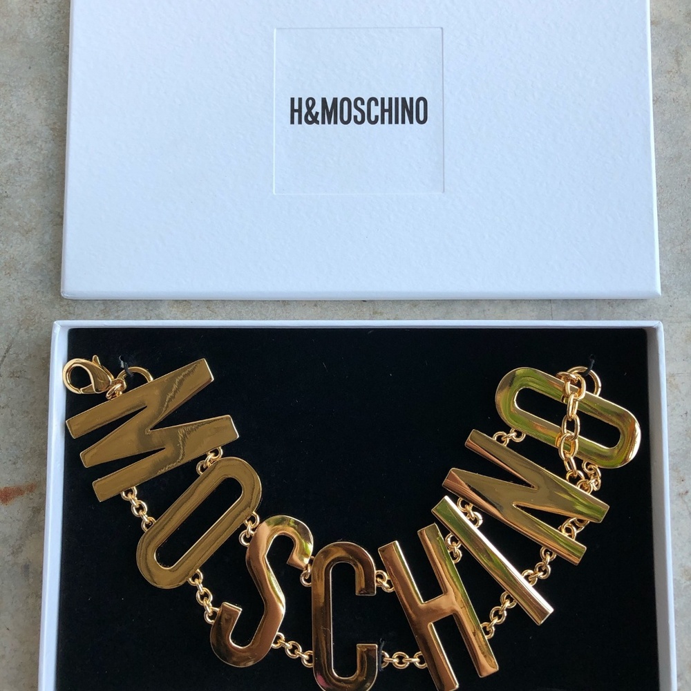 Moschino x H&M Gold-Plated Necklace